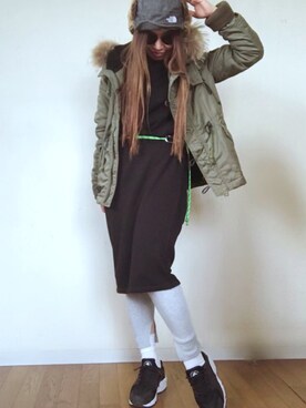 Alpha Ladies N 3b タイトモデル リアルファーを使った人気ファッションコーディネート Wear