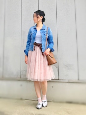 ごまさん（レディース・160cm）の春コーディネート