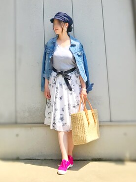 ごまさん(レディース・160cm)の春コーディネート