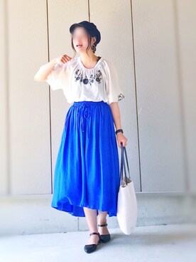 ごまさん（レディース・160cm）の夏コーディネート