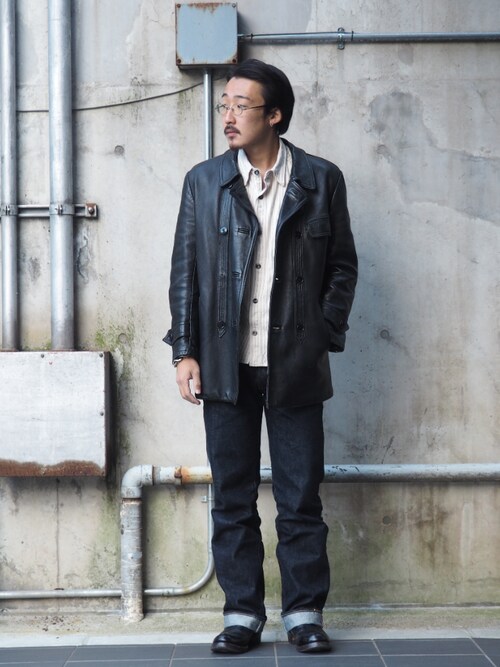 Masaya 桃太郎ジーンズのデニムパンツを使ったコーディネート Wear