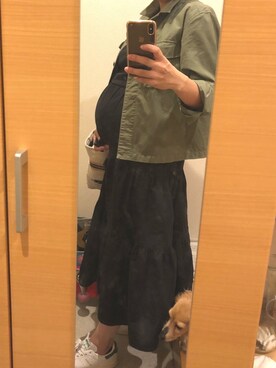 azuさん（レディース・159cm）の春コーディネート