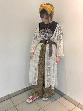 52tanさん（レディース・154cm）の春コーディネート