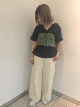 52tanさん(レディース・154cm)の春コーディネート