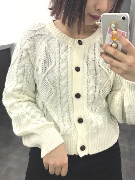 「アプレジュール」｜「アイテム（その他）」を使った、52tanさん（レディース・154cm）の冬コーディネート