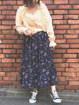 「アプレジュール」｜「アイテム（その他）」を使った、52tanさん（レディース・154cm）の冬コーディネート