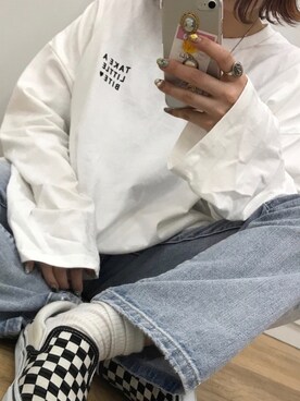 「アプレジュール」｜「アイテム（その他）」を使った、52tanさん（レディース・154cm）の冬コーディネート