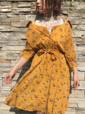 「アプレジュール」｜「アイテム（タンクトップ）」を使った、52tanさん（レディース・154cm）の春コーディネート