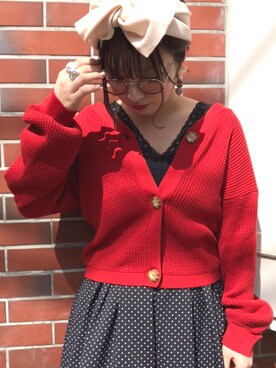 「アプレジュール」｜「アイテム（タンクトップ）」を使った、52tanさん（レディース・154cm）の春コーディネート