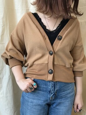 「アプレジュール」｜「アイテム（その他）」を使った、52tanさん（レディース・154cm）の春コーディネート