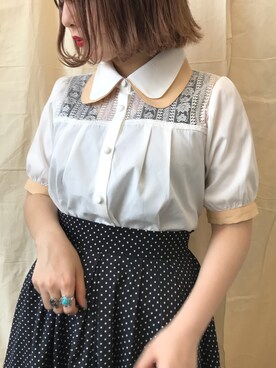 「アプレジュール」｜「アイテム（その他）」を使った、52tanさん（レディース・154cm）の春コーディネート