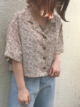 「アプレジュール」｜「アイテム（その他）」を使った、52tanさん（レディース・154cm）の春コーディネート