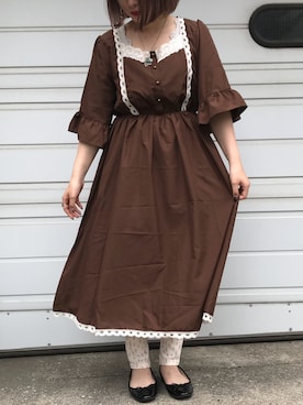 「プチフラコーデ」｜52tanさん（レディース・154cm）の夏コーディネート