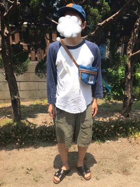 「MT. RAINIER DESIGN（マウントレイニアデザイン）のアイテム（バッグ）」を使った、toolsさん（メンズ・162cm）の夏コーディネート