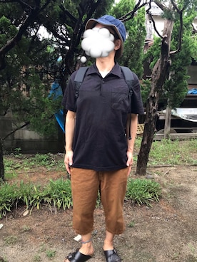 「BEDWIN & THE HEARTBREAKERS」｜「アイテム（帽子）」を使った、toolsさん（メンズ・162cm）の夏コーディネート
