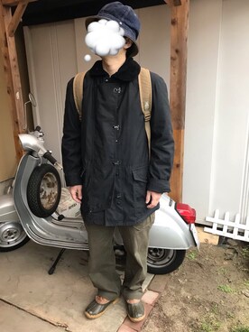 「Engineered Garments（エンジニアードガーメンツ）のアイテム（その他アウター）」を使った、toolsさん（メンズ・162cm）の冬コーディネート