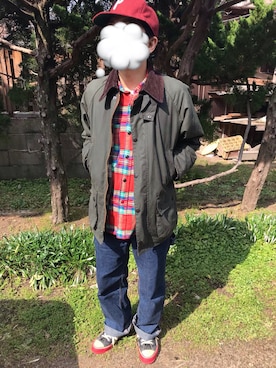 「orslow」｜「アイテム（ブルゾン）」を使った、toolsさん（メンズ・162cm）の春コーディネート