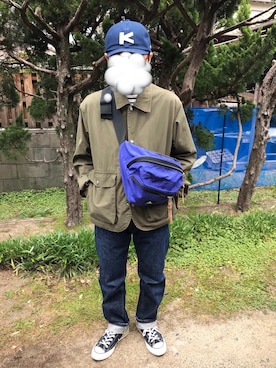 「orcival」｜「アイテム（ブルゾン）」を使った、toolsさん（メンズ・162cm）の春コーディネート