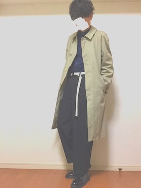 荘高さん(メンズ・173cm)の冬コーディネート