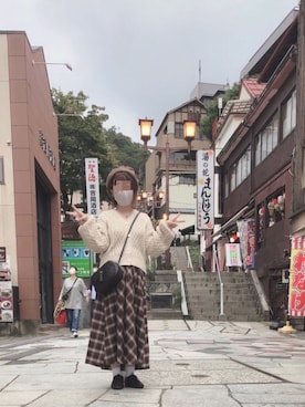 「バレンタインデートスタイル」｜「アイテム（ハンチング/ベレー帽）」を使った、x 𝕟𝕚𝕛𝕚𝕞𝕒𝕤𝕦 xさん（レディース・154cm）の冬コーディネート