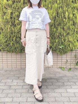 「スポサン」｜「アイテム（アナログ腕時計）」を使った、x 𝕟𝕚𝕛𝕚𝕞𝕒𝕤𝕦 xさん（レディース・154cm）の夏コーディネート