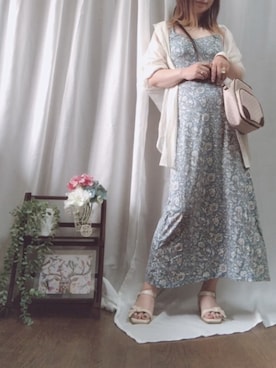 「セリーヌ風バッグ」｜x 𝕟𝕚𝕛𝕚𝕞𝕒𝕤𝕦 xさん（レディース・154cm）の夏コーディネート