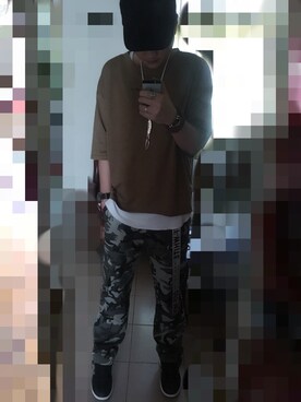 一Enchanted一さん（メンズ・180cm）の春コーディネート