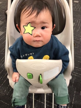 「baby GAP」｜ゆっきさん（キッズ・70cm）の秋コーディネート