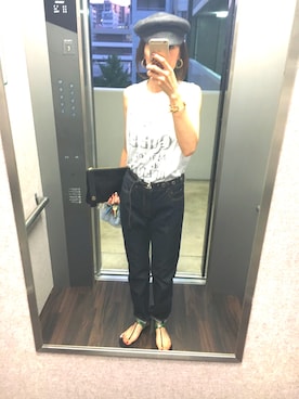 「VICINI（ヴィッチーニ）のアイテム」を使った、hiromin☆さん（レディース・170cm）の夏コーディネート