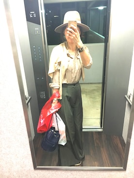 「JANESSA LEONE（ジャネッサレオン）のアイテム」を使った、hiromin☆さん（レディース・170cm）の秋コーディネート