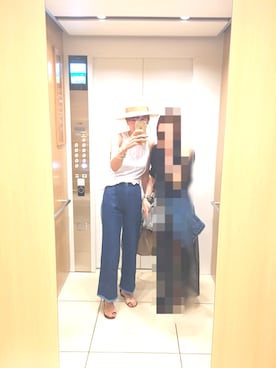 「GIUSEPPE ZANOTTI DESIGN（ジュゼッペザノッティデザイン）のアイテム（サンダル）」を使った、hiromin☆さん（レディース・170cm）の夏コーディネート