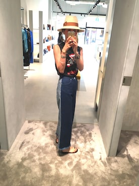 「GIUSEPPE ZANOTTI DESIGN（ジュゼッペザノッティデザイン）のアイテム（サンダル）」を使った、hiromin☆さん（レディース・170cm）の夏コーディネート
