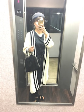 「EACH×OTHER（イーチアザー）のアイテム」を使った、hiromin☆さん（レディース・170cm）の秋コーディネート