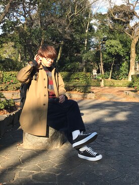 だいごさん（メンズ・174cm）の冬コーディネート