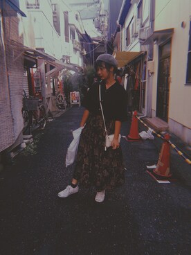「JACK PURCELL（ジャックパーセル）の【converse】JACK PURCEL（スニーカー）」を使った、meisa1234さん（レディース・156cm）の秋コーディネート