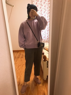 「salad（サラダ）のアイテム」を使った、飞鸟麻团さん（レディース・168cm）の春コーディネート