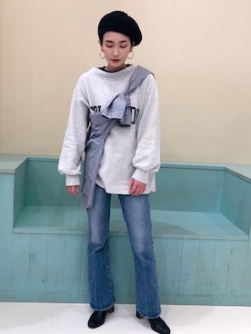 NOWAさん（レディース・162cm）の冬コーディネート