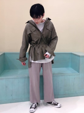 NOWAさん（レディース・162cm）の冬コーディネート