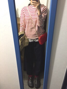 donkunさん（レディース・163cm）の冬コーディネート