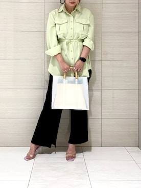 たかみなさん（レディース・166cm）の春コーディネート