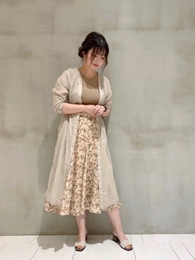 たかみなさん（レディース・166cm）の夏コーディネート