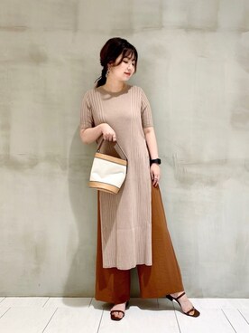 たかみなさん（レディース・166cm）の夏コーディネート