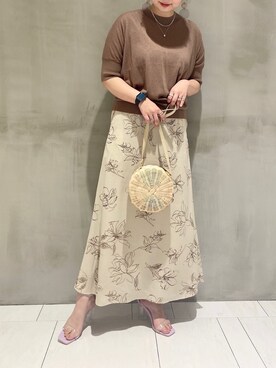 たかみなさん（レディース・166cm）の夏コーディネート
