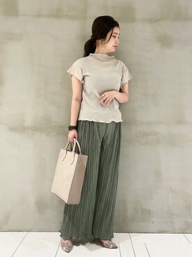 たかみなさん（レディース・166cm）の夏コーディネート