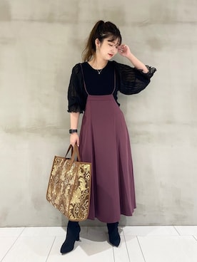 たかみなさん（レディース・166cm）の夏コーディネート