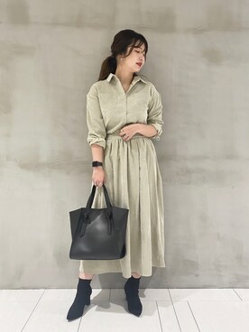 たかみなさん（レディース・166cm）の秋コーディネート