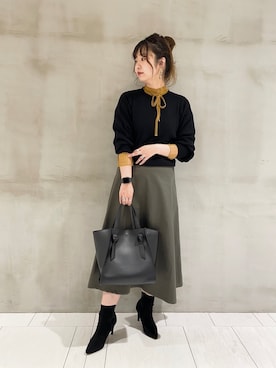 たかみなさん（レディース・166cm）の秋コーディネート