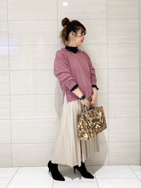 たかみなさん（レディース・166cm）の秋コーディネート