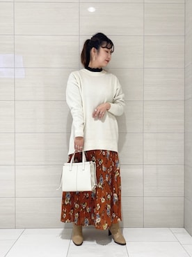 たかみなさん（レディース・166cm）の秋コーディネート