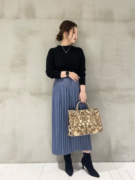 たかみなさん（レディース・166cm）の秋コーディネート